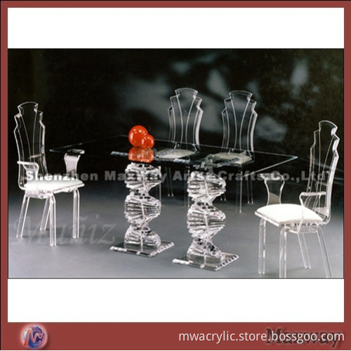 Modern transparent acrylic/lucite home furniture